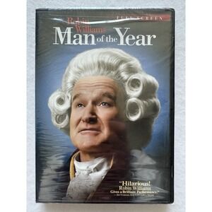 Man of the Year DVD NEW Sealed | Robin Williams Comedy Drama